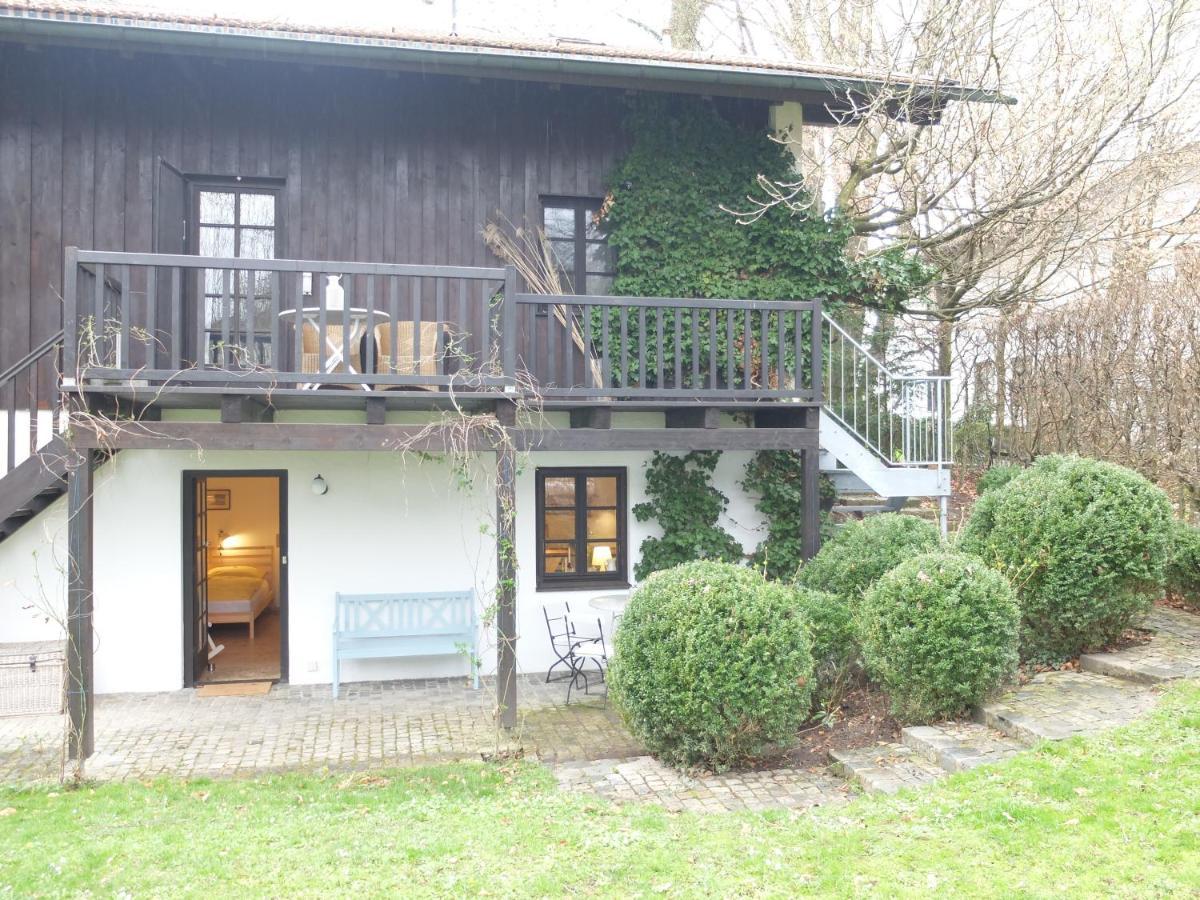 ברייטברון אם כימזי Gartenstudio-Apartment Tausendfreund - Adults Only - Am Chiemsee מראה חיצוני תמונה